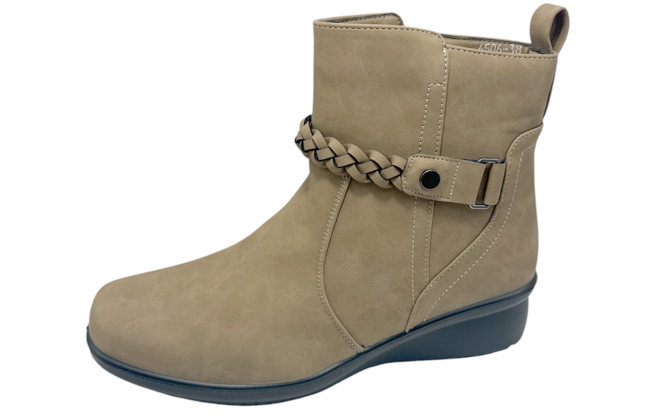 BOTIN TRENCITA LATERAL, CUÑITA Ref. 6506