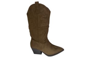 BATA TEJANO BORDADOS TACON ALTO Ref. YY-138