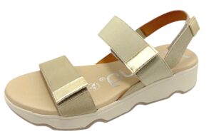 SANDALIA 2BANDAS VELCRO PISO SIERRA GEL Ref. 5514