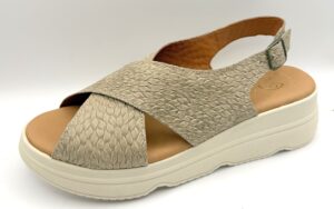 SANDALIA 2BANDAS CRUZADAS  PLANTA GEL Ref. 4030