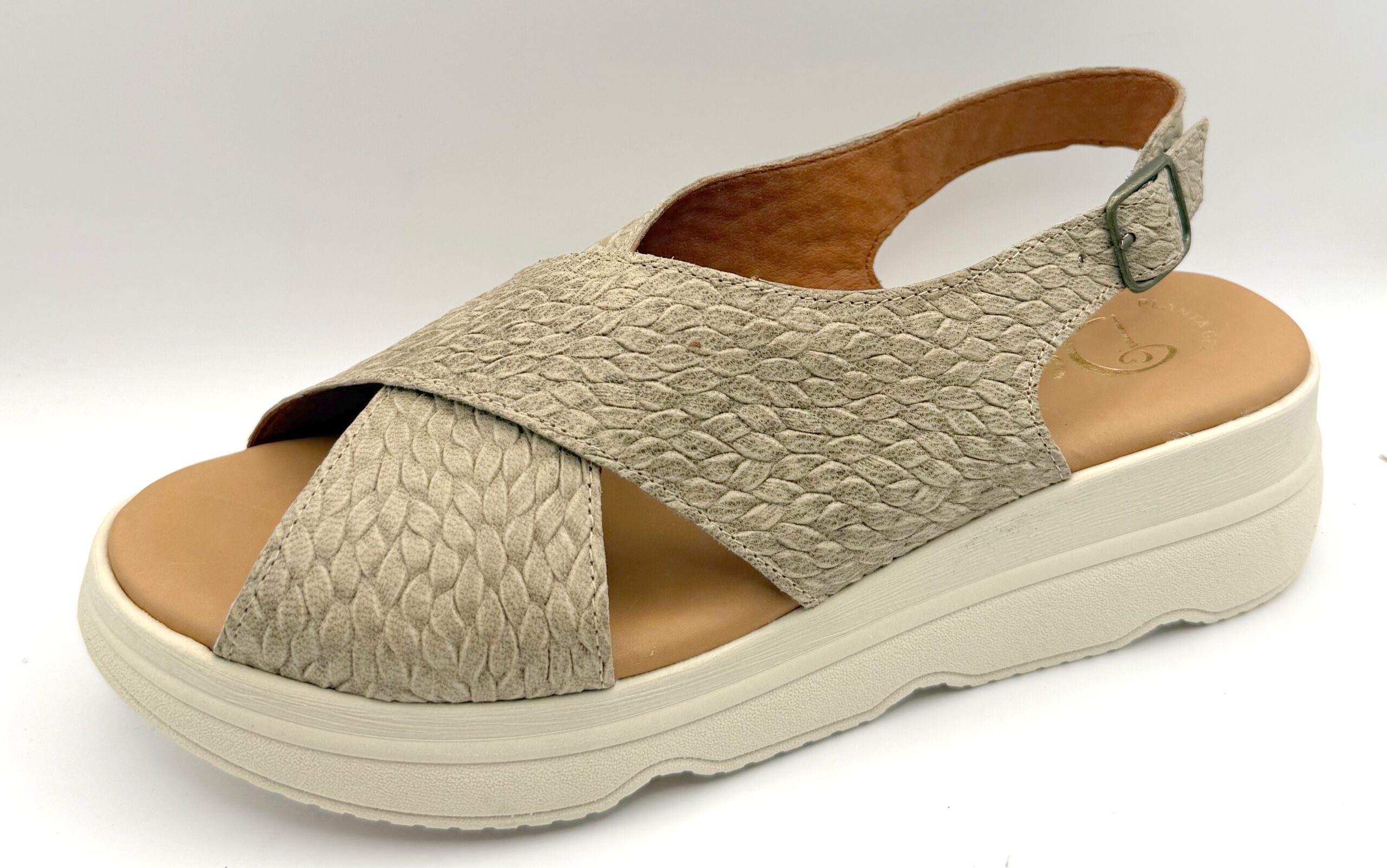 SANDALIA 2BANDAS CRUZADAS PLANTA GEL Ref. 4030