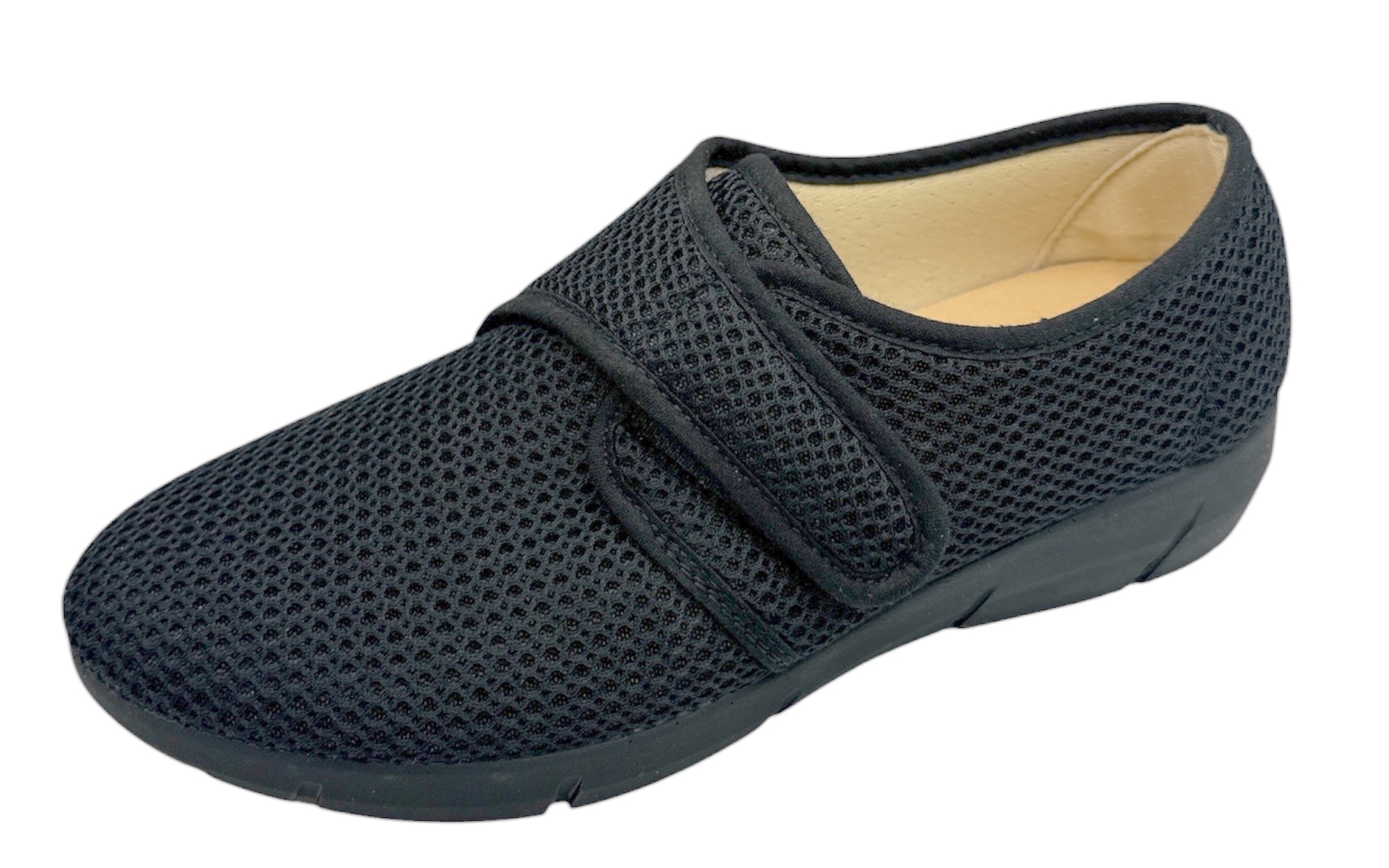 ZAPATILLA VELCRO REJILLA CUÑITA Ref. 283