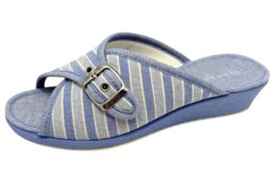 ZAPATILLA PALITA CON HEBILLA CUÑA MEDIA Ref. 753.088